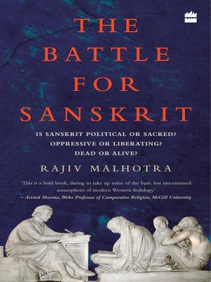 cover image of The Battle for Sanskrit